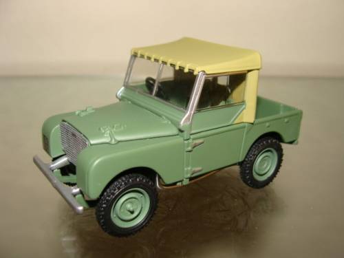 Land Rover Series 1 SWB set with HISTORY Booklet by CORGI, 1/43 die cast