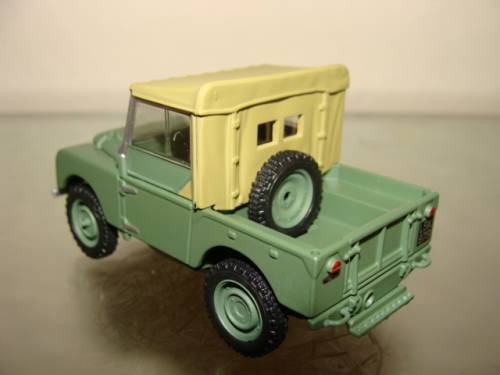 Land Rover Series 1 SWB set with HISTORY Booklet by CORGI, 1/43 die cast