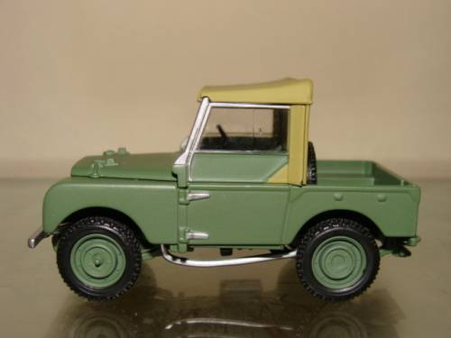 Land Rover Series 1 SWB set with HISTORY Booklet by CORGI, 1/43 die cast