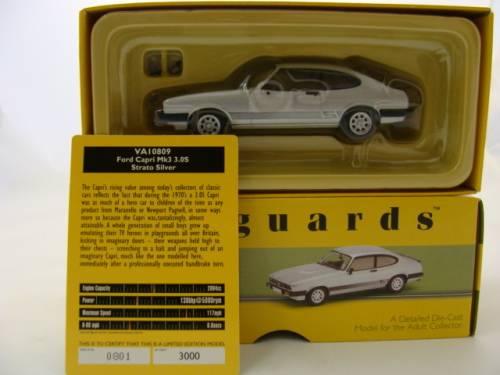CORGI VANGUARDS  Ford Capri Mk 3, 1/43, DIE-CAST, MINT IN BOX