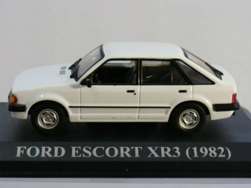FORD ESCORT 1300, 1982, DIE - CAST, 1/43, Mint in Perspex Case