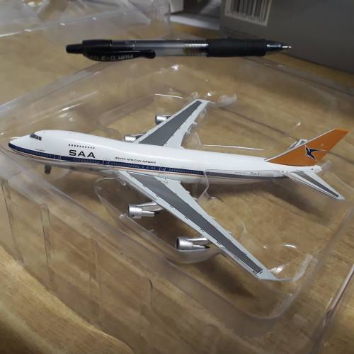 SAA / SAL, SOUTH AFRICAN AIRWAYS B747-244B, TAFELBERG 1972, 1/400, DIE-CAST
