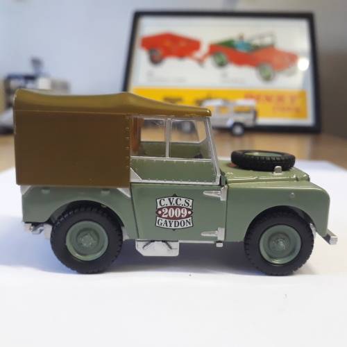 Land Rover Series , HUE 166 by Oxford, Die Cast, 1/43, New on Box