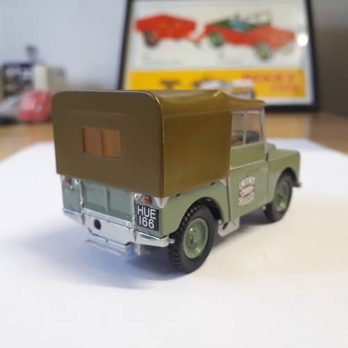 Land Rover Series , HUE 166 by Oxford, Die Cast, 1/43, New on Box