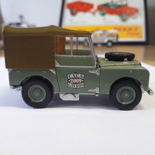 Land Rover Series , HUE 166 by Oxford, Die Cast, 1/43, New on Box