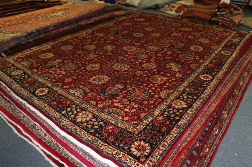 Beautiful "Tabriz" Persian Carpet (293 x 393 cm)