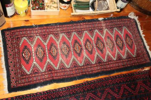 Vintage "Baluch" Persian Carpet (113 x 48 cm)