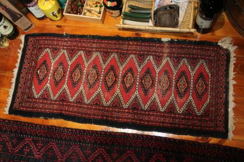 Vintage "Baluch" Persian Carpet (113 x 48 cm)