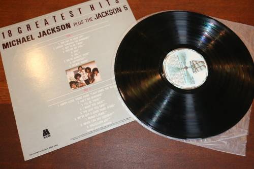 LP - Michael Jackson plus the Jackson 5 - 18 Greatest Hits
