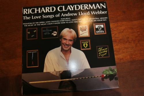 LP - Richard Clayderman - Love Songs of Andrew Lloyd Webber