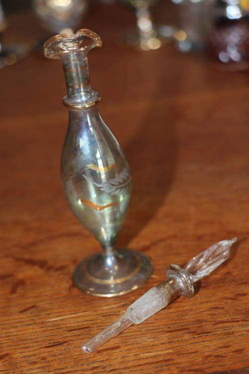 Egyptian Glass Perfume Bottle