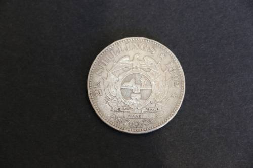 Beautiful 1892 ZAR Paul Kruger 2 1/2 Shilling / Half Crown