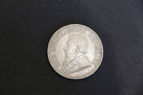 Beautiful 1892 ZAR Paul Kruger 2 1/2 Shilling / Half Crown
