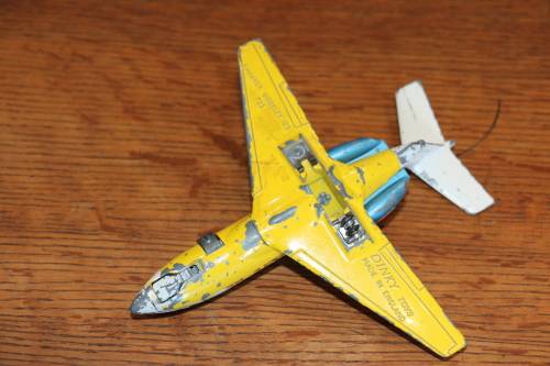 Vintage "Dinky" Diecast Hawker Sideley 125 Aircraft