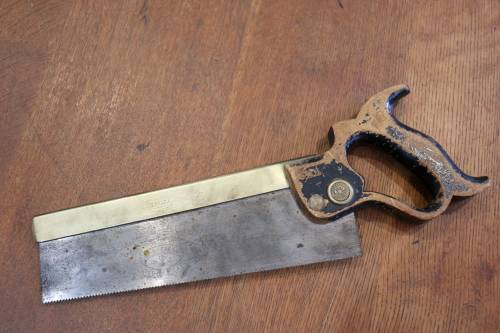 Vintage SPEAR & JACKSON Back Saw