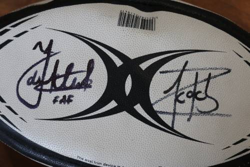Beautiful Gilbert Rugby Ball Signed by some Springbok Rugby Greats