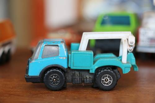 Made in HONG KONG Tin Plate Model Truck