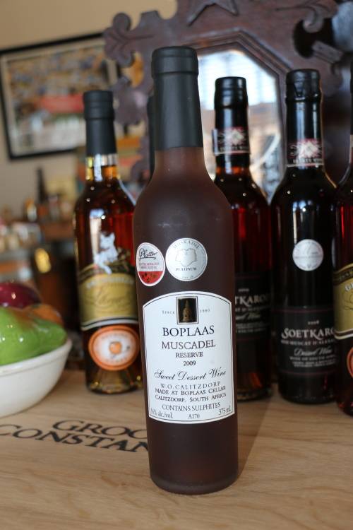Beautiful Vintage 2009 Boplaas Muscadel Reserve Wine - 375ml