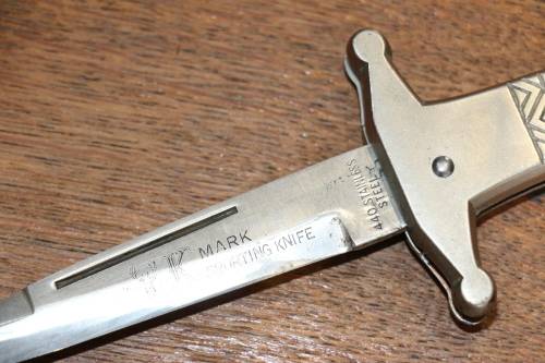 Beautiful Vintage K MARK, Japan, Folding Knife