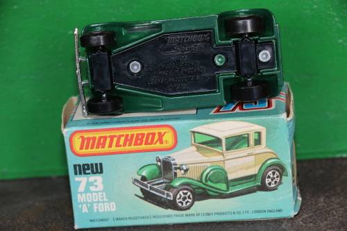 Lesney Matchbox Superfast Diecast Model - 1979 No.73 - Model A Ford In Box