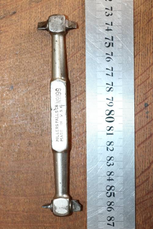 Beautiful Vintage MILLERS FALLS No.199 Offset Screwdriver