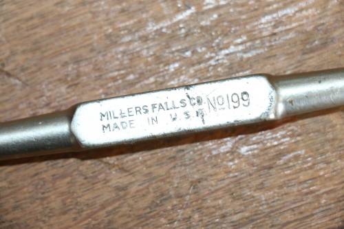 Beautiful Vintage MILLERS FALLS No.199 Offset Screwdriver