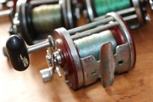 Beautiful Vintage Penn 500 Baitcasting Fishing Reel