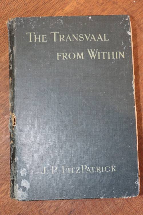 Beautiful Antique Africana Book - The Transvaal From Within - JP Fitzpatrick - 1900