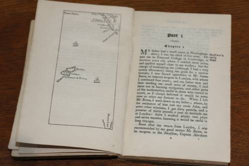 Beautiful Antique Book - Gulliver's Travels - Turnbull and Spears - 1897
