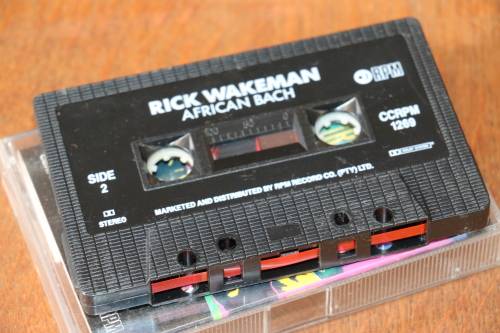 Vitage set of Tapes - David Hewitt, Rick Wakeman, The Adventures