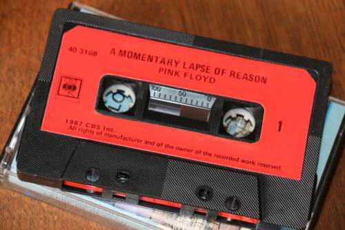 Vitage set of Tapes - PINK FLOYD - A Momentary Lapse of Reason, The Dark Side of the Moon
