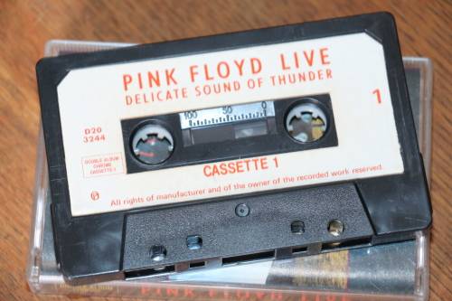 Vitage set of Tapes - PINK FLOYD - Delicate Sound of Thunder