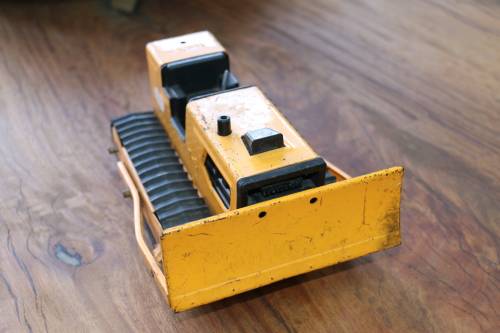 Vintage TONKA Tinplate Model - Bulldozer
