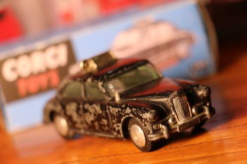 Vintage CORGI TOYS Diecast Model - Riley Pathfinder Police Car