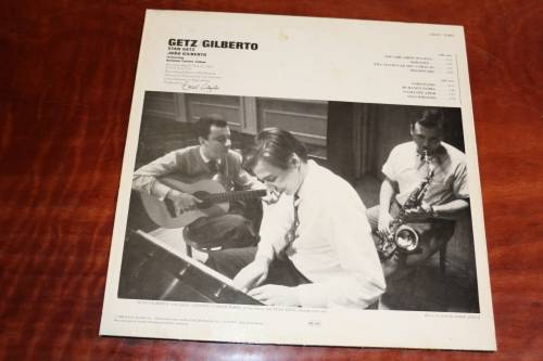 Stan Getz and Joao Gilberto - Getz/Gilberto - LP Vinyl Record (VG)
