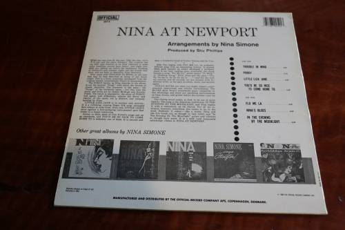 Nina Simone - Nina at Newport - LP Vinyl Record (VG)
