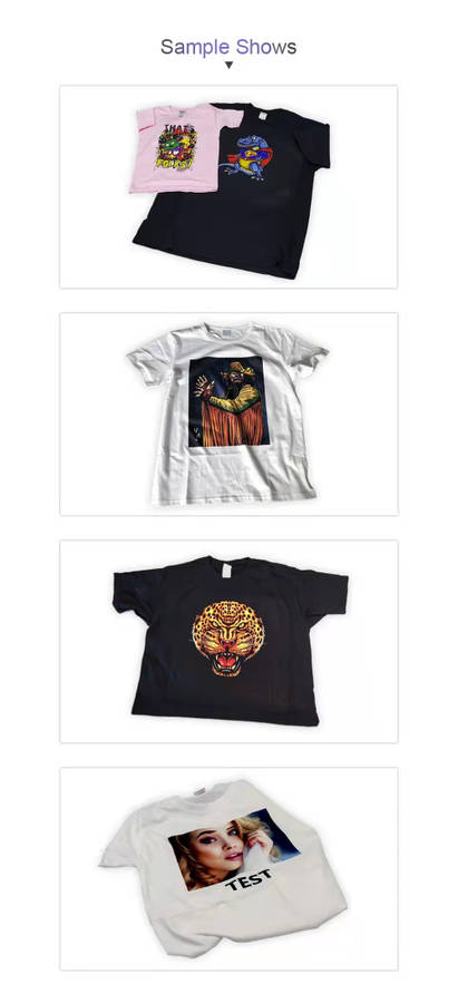 DTG A4 Size T-shirt Printer