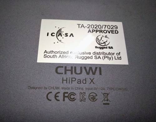 128GB Chuwi HiPad X Tablet, 6GB Ram and Dual Sim (10.1 inch Screen) in fantastic condition.