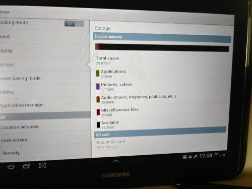 Samsung Galaxy 10.1 inch Tablet with original Samsung Stylus. (32GB)