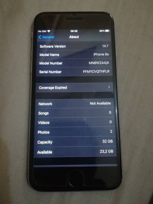 Apple iphone 6s 32gb Space Grey in excellent condition