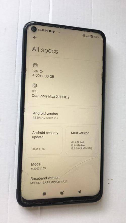 Xiaomi Note 9 - 4GB Ram, 64GB Storage (Interstellar Grey)
