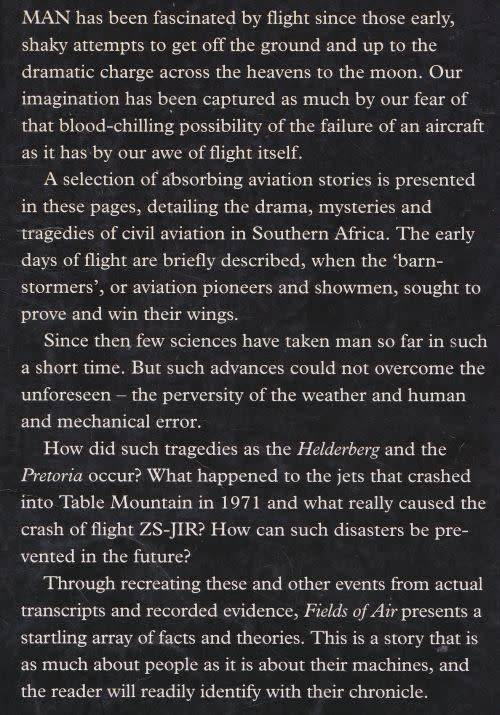 FIELDS OF AIR by James Byrom