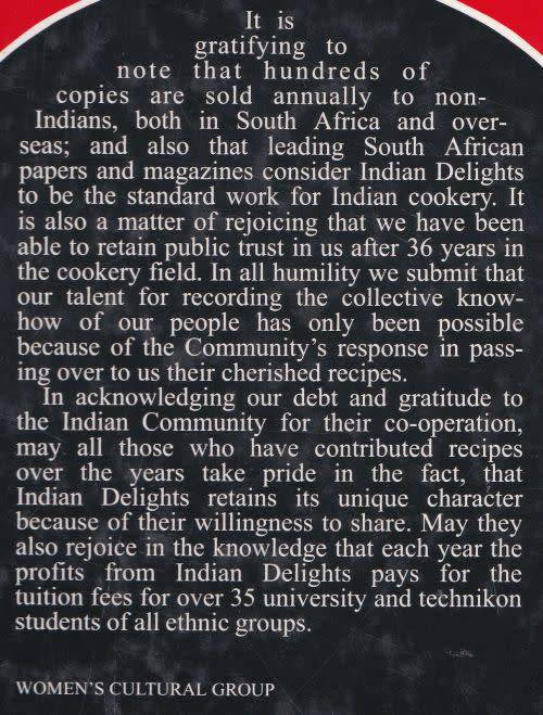 INDIAN DELIGHTS - Zuleikha Mayat