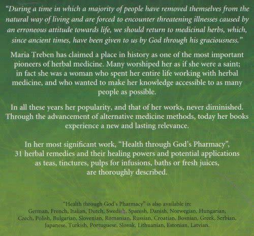 HEALTH THROUGH GOD`S PHARMACY by Maria Treben