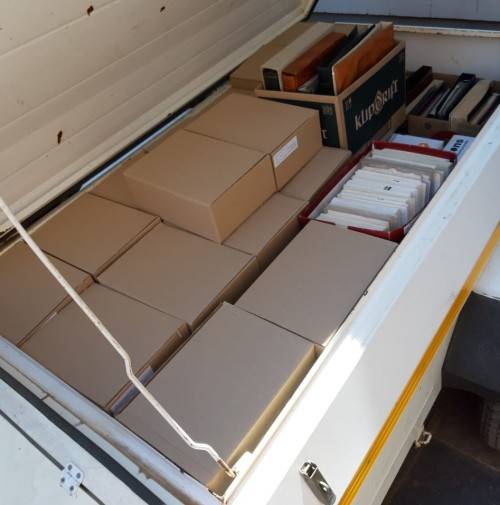 MASSIVE TRAILER LOT OF STAMPS