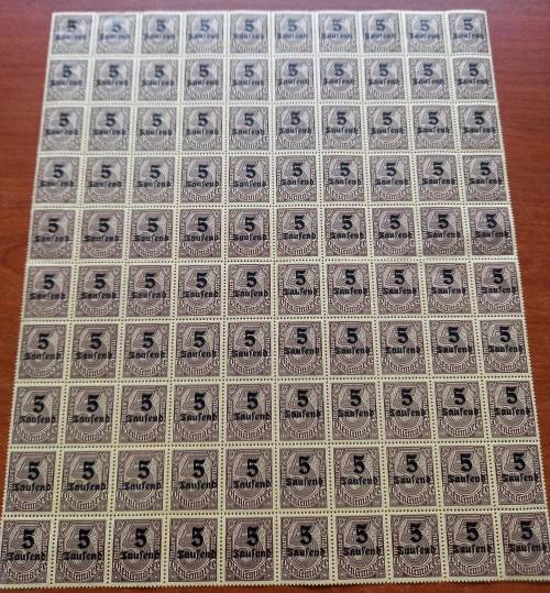 GERMANY (Full Sheet)