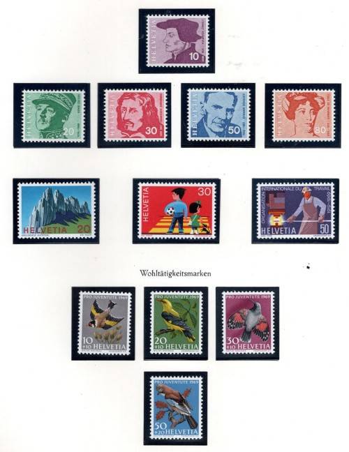 SWITZERLAND - B (12 Pages)