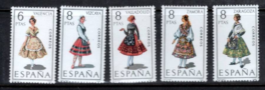 SPAIN (D) Provincial Costumes (3 Pages)