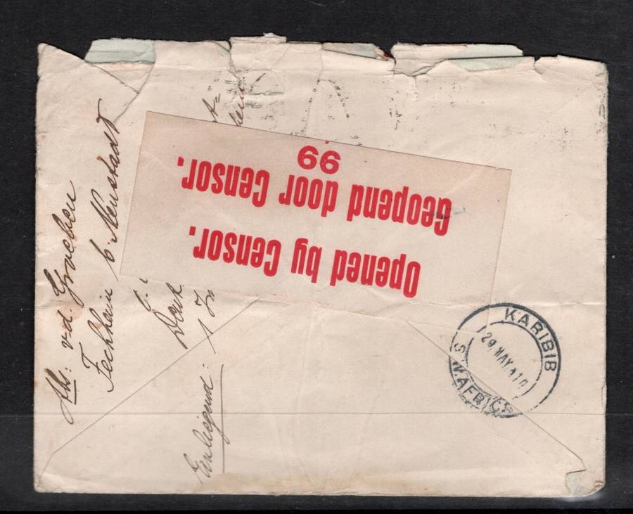 SWITZERLAND (Prisoner of War cover)