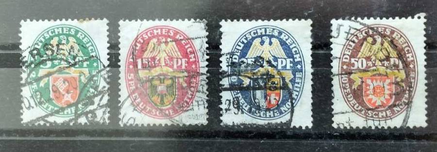 GERMANY (1929 Welfare Set) - E